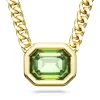Swarovski Millenia ketting met hanger Octagon Slijpvorm Goud/Groen (45 - 47 cm) 5671583