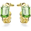 Swarovski Millenia oorbellen Octagon Slijpvorm Goud/Groen 5671253