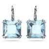 Swarovski Millenia oorbellen Square Cut Zilver/Blauw 5619472