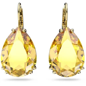 Swarovski Millenia oorbellen Pear Cut Goud/Geel 5619495