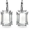 Swarovski Millenia oorbellen Octagon Cut Zilver/Wit 5636569