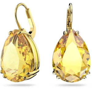 Swarovski Millenia oorbellen Pear Cut Goud/Geel 5619495