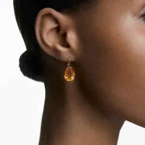 Swarovski Millenia oorbellen Pear Cut Goud/Geel 5619495