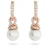 Swarovski Originally oorbellen Witte parel Rosé/Wit 5669524