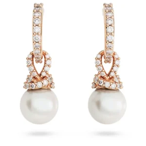 Swarovski Originally oorbellen Witte parel Rosé/Wit 5669524