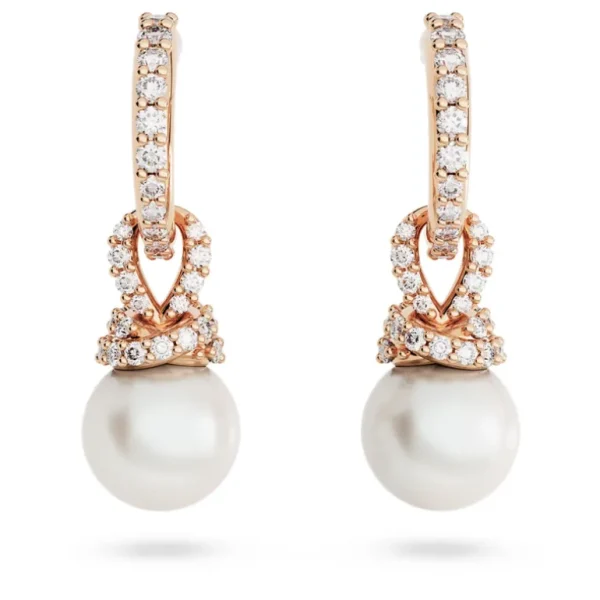 Swarovski Originally oorbellen Witte parel Rosé/Wit 5669524