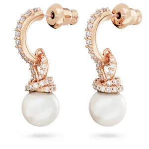 Swarovski Originally oorbellen Witte parel Rosé/Wit 5669524