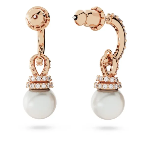 Swarovski Originally oorbellen Witte parel Rosé/Wit 5669524