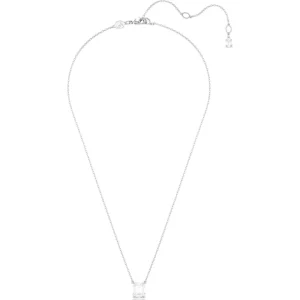 Swarovski Stilla ketting met hanger Octagon Slijpvorm Zilver/Wit 5693405