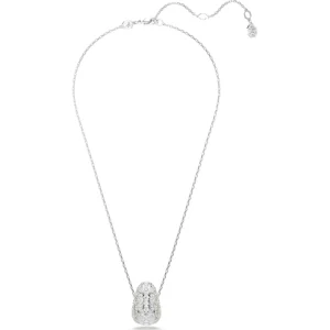 Swarovski Sublima ketting met hanger Ronde slijpvorm Zilver/Wit 5697190