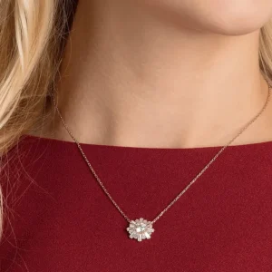 Swarovski Sunshine ketting met hanger Medium CZWH/ROS 5451376