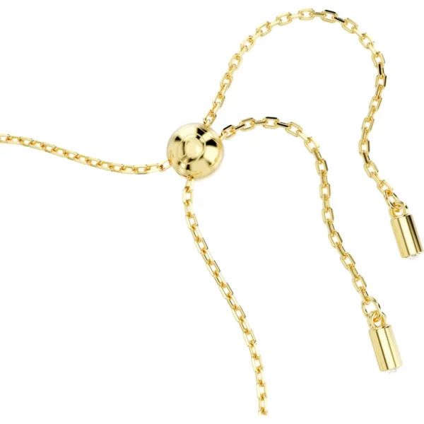 Swarovski Symbolica armband Klaver, boze oog en hoefijzer Goud/Wit 5692162