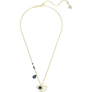 Swarovski Symbolica ketting met hanger Boze oog Goud/Wit 5692178