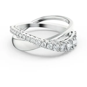 Swarovski Twist ring - Zilver