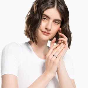 Swarovski Vittore ring Pear - Zilver