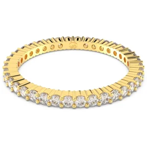 Swarovski Vittore ring Round Cut Goud/Wit