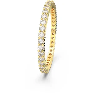 Swarovski Vittore ring Round Cut Goud/Wit