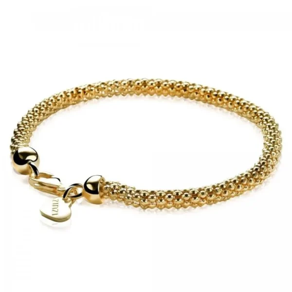 Zinzi Geel vergulde zilveren armband ZIA1057G