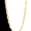 Zinzi Gold 14K Gouden ketting - Ovale Schakels (43 cm) ZGC291