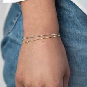 Zinzi Zilveren armband - Bolletjes ZIA1909