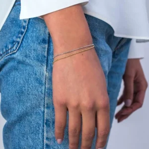 Zinzi Zilveren armband - Bolletjes ZIA1909