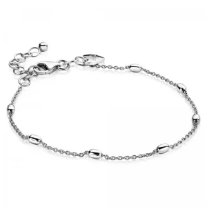 Zinzi Zilveren armband - Fantasie ovaal (16,5-20 cm) ZIA1655