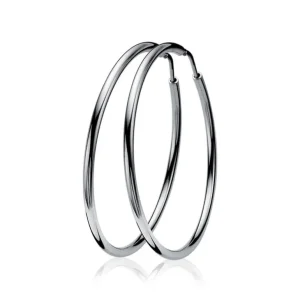 Zinzi Zilveren oorbellen - Ring 35 x 2 mm ZIO435
